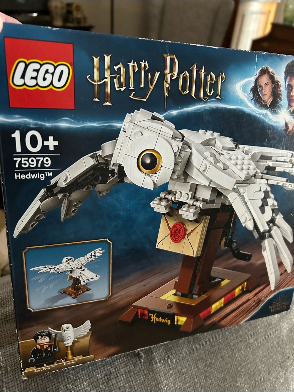 LEGO Harry Potter White and Brown Hedwig Buildable Owl Set